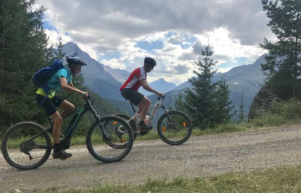 Auf die Kleblealm im Ötztal e-biken