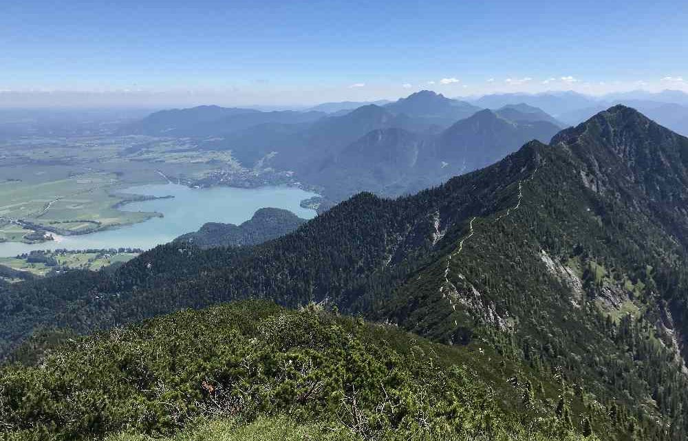 E-biken am Kochelsee