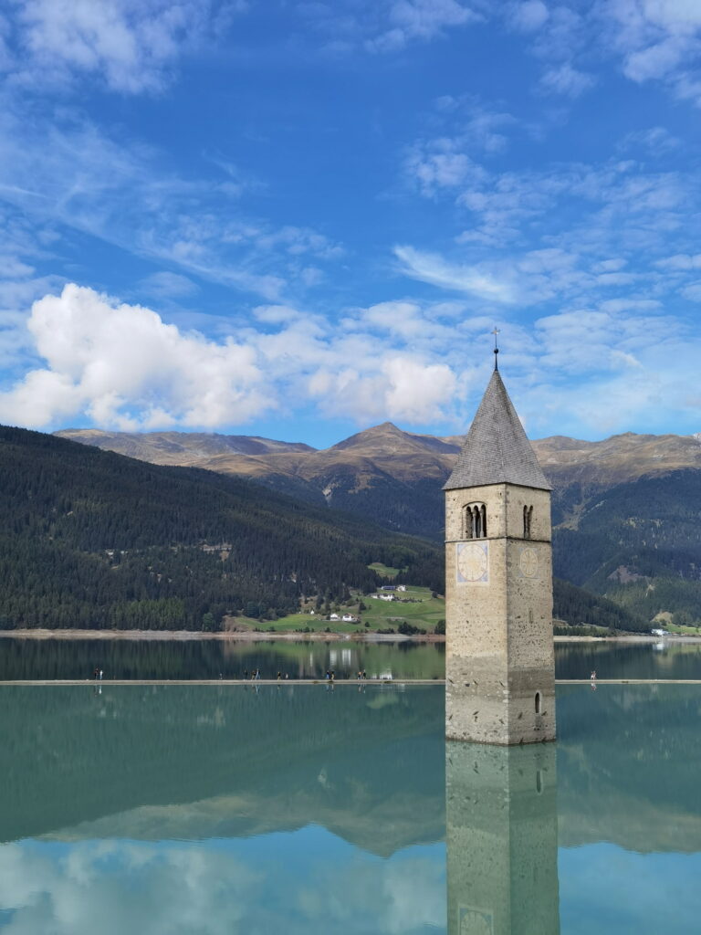 E Bike Tour Südtirol - über den Reschenpass an den Reschensee